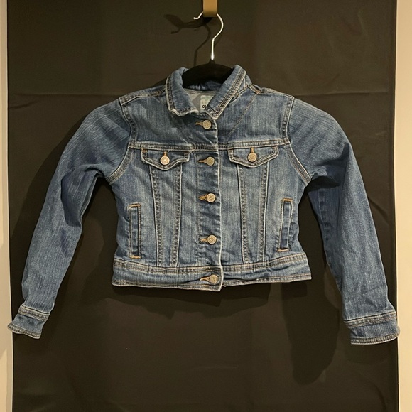 Old Navy Other - Old Navy Girls Denim Jacket Size Small (6-7) - Classic Blue Jean Jacket